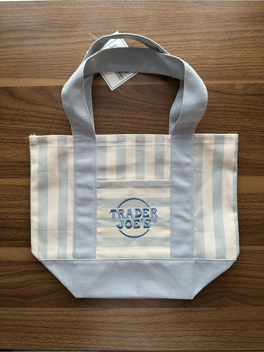 TRADER’S JOE Pastel Mini Tote SET OF 4 - Picture 3 of 15